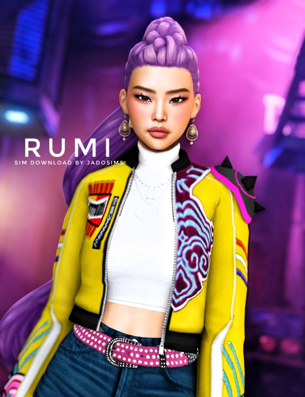 Alpha Rumi (Sim Download) by shopwithflynnn - The Sims 4 Custom Content