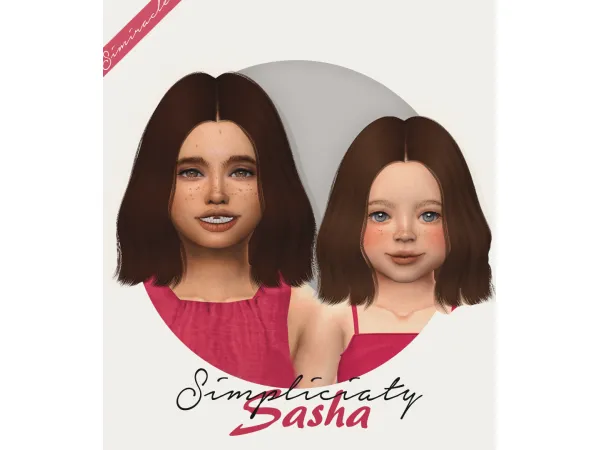 Alpha Simpliciaty Sasha by simiracle - The Sims 4 Custom Content