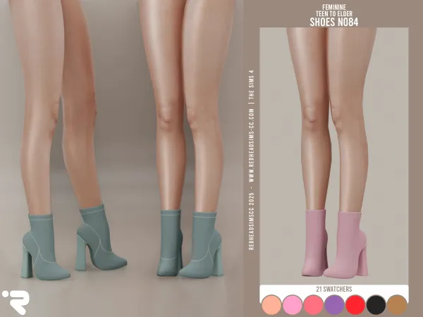 Alpha AF SHOES N084 - The Sims 4 Custom Content