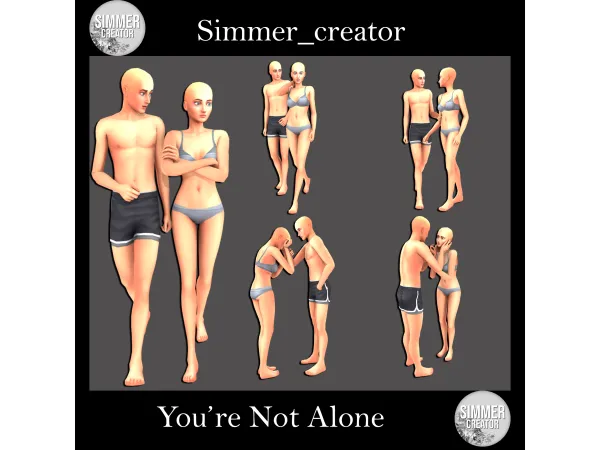 Mix You're not alone - The Sims 4 Custom Content