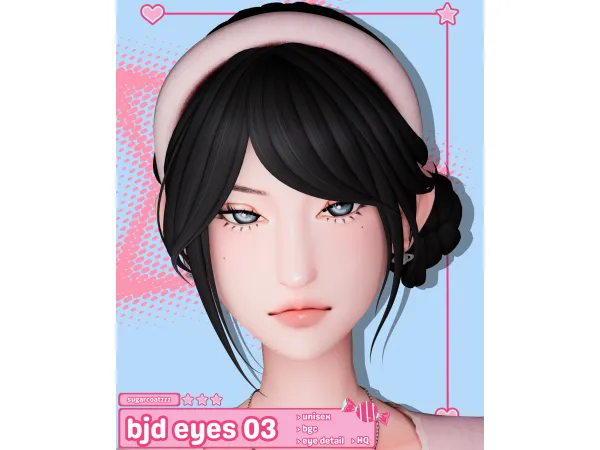 Maxis Match bjd eyes 03 by sugarcoatzzz - The Sims 4 Custom Content