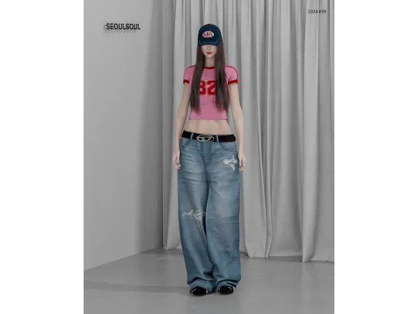 Alpha SIMS4 2024 039 soul by seoul - The Sims 4 Custom Content