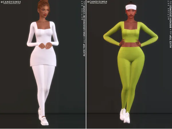 Maxis Match ACTIVE SET PART 1 by candysims4 - The Sims 4 Custom Content
