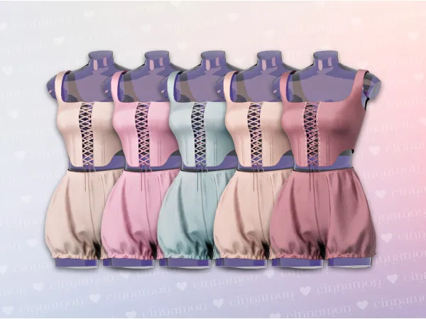 Alpha Beverly lingerie sims by cinnamon - The Sims 4 Custom Content