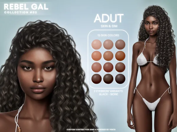 Rebel Gal Adut Skin (Gift)