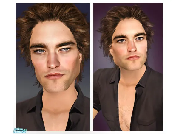 Sims 2 Alpha Sims CC: Edward Cullen by Jirka