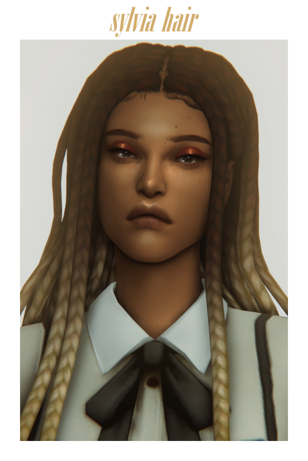 Maxis Match sylvia hair by simsfinds - The Sims 4 Custom Content