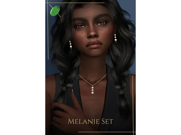 Mix Melanie Set - The Sims 4 Custom Content