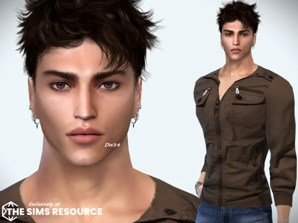 Mix Joel Flanagan - The Sims 4 Custom Content