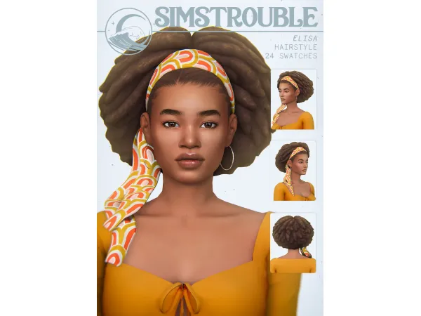 Maxis Match ELISA by simstrouble - The Sims 4 Custom Content