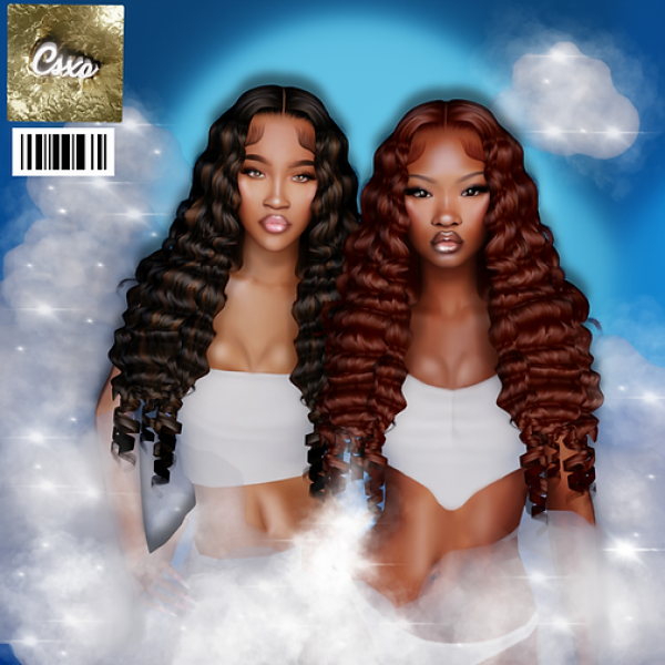 Alpha Arianna Hair V2 by simsfinds - The Sims 4 Custom Content