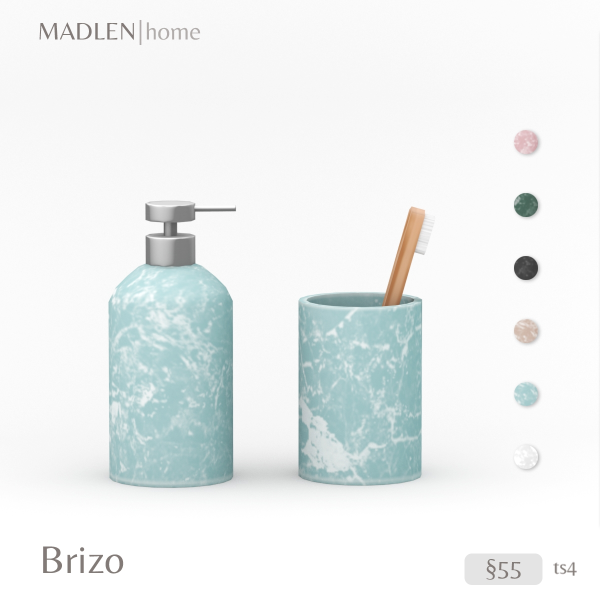 Maxis Match Brizo Set by madlensims - The Sims 4 Custom Content