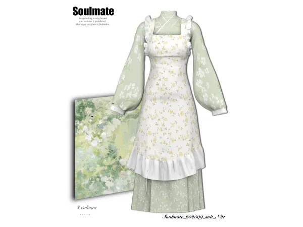 Mix Soulmate_N21_202509_suit - The Sims 4 Custom Content