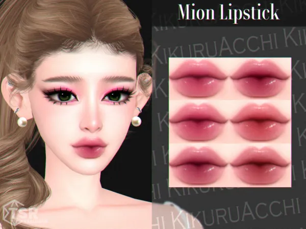 Mix Mion Lipstick by Kikuruacchi - The Sims 4 Custom Content