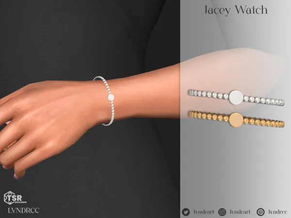 Alpha Jacey Watch - The Sims 4 Custom Content