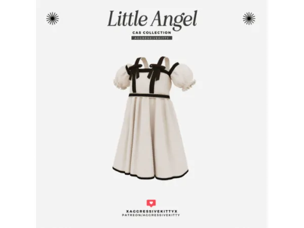 Maxis Match Little Angel CAS Collection by AggressiveKitty - The Sims 4 Custom Content
