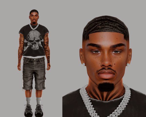 Alpha Devan Henry by TTopixx - The Sims 4 Custom Content