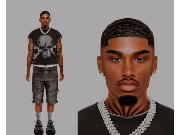 Alpha Devan Henry by TTopixx - The Sims 4 Custom Content