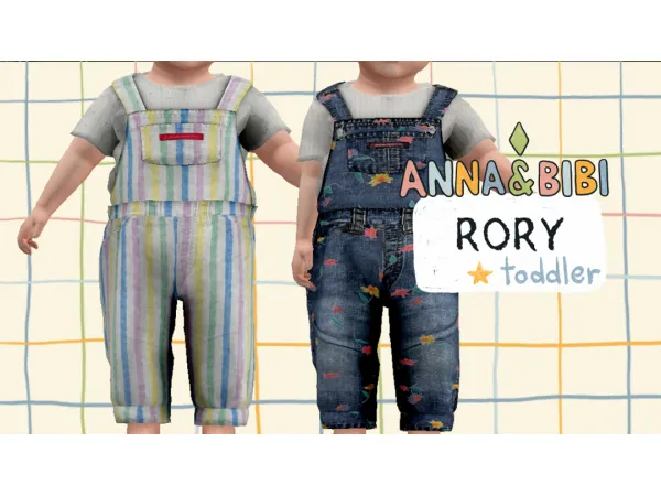 Alpha Rory Infant AnnaBibi - The Sims 4 Custom Content