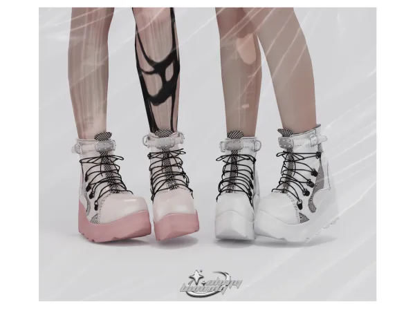 Alpha u2671Spike Plataform Bootsu2671 - The Sims 4 Custom Content