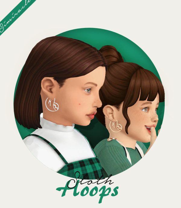 Maxis Match Sloth Hoops Kids by simsfinds - The Sims 4 Custom Content