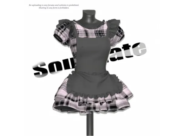 Mix Soulmate_maid_Clothes Decor_ver12 - The Sims 4 Custom Content