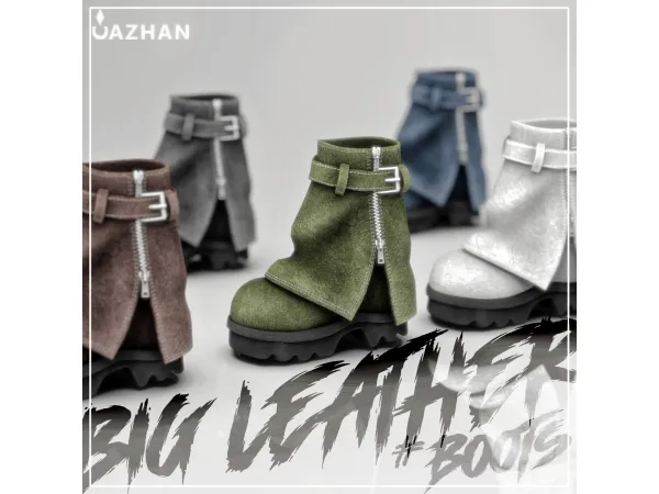 [BIG LEATHER BOOTS] by cazhancc