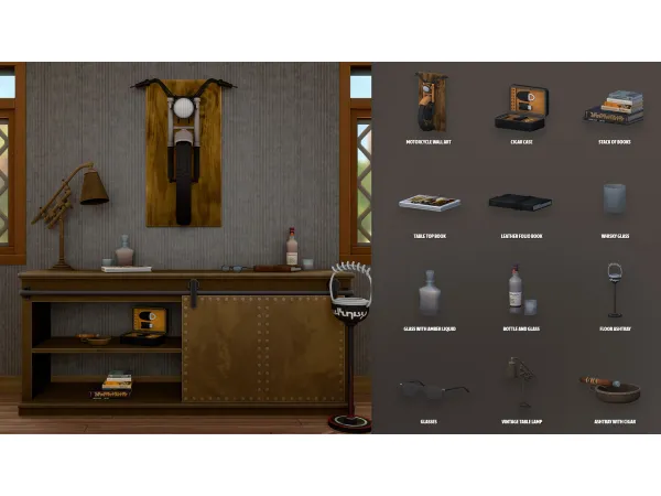 IRON HORSE LIVING ROOM EXTRAS by ModCo Studios