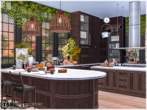 Mix K13 Kitchen - The Sims 4 Custom Content