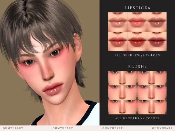 Mix ohmyheart 25913 set - The Sims 4 Custom Content