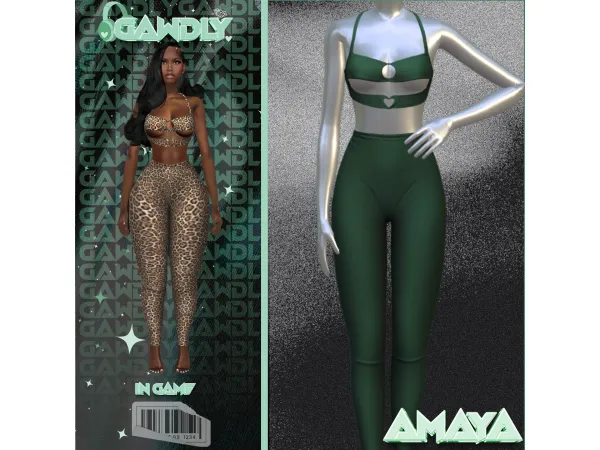 Alpha Amaya by gawdlygames - The Sims 4 Custom Content