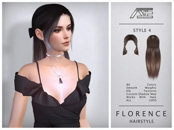 Florence - Style 4 (Hairstyle)