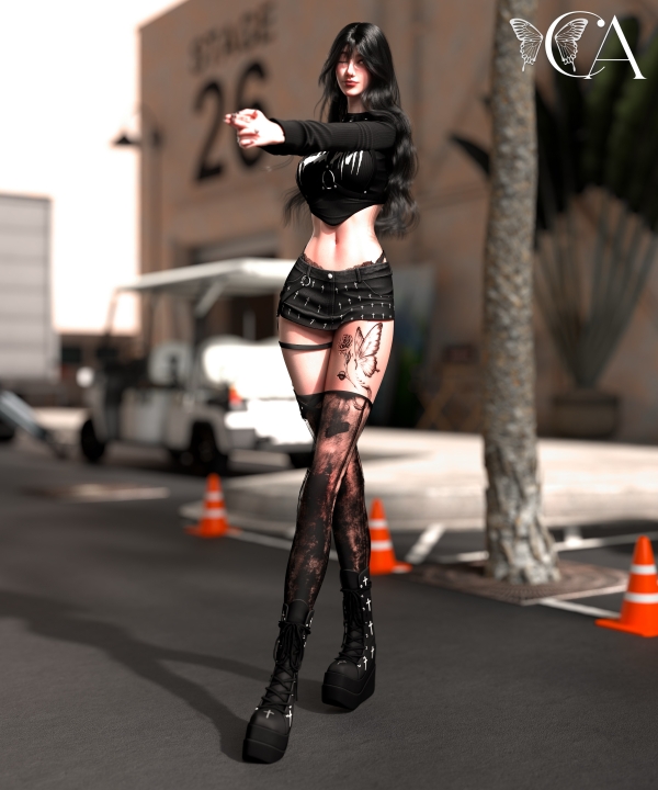 Mix [CA23] Effortless Posepack by chicaura - The Sims 4 Custom Content