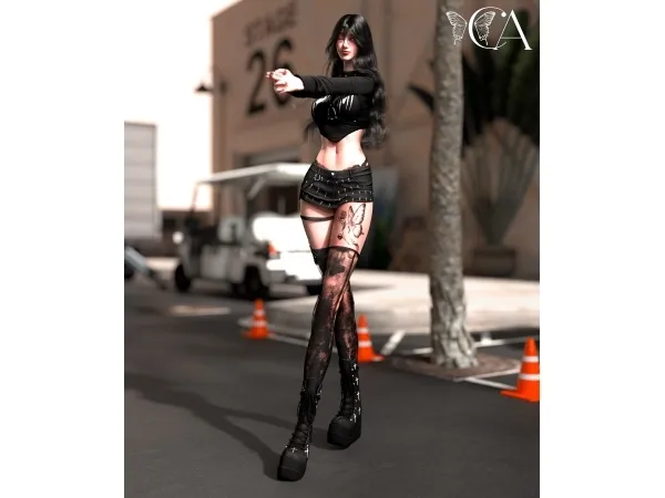 Mix [CA23] Effortless Posepack - The Sims 4 Custom Content