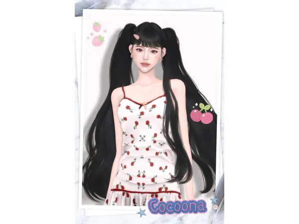 Alpha Cocoona_Life Makeover to SIMS 4 HAIR 08 - The Sims 4 Custom Content