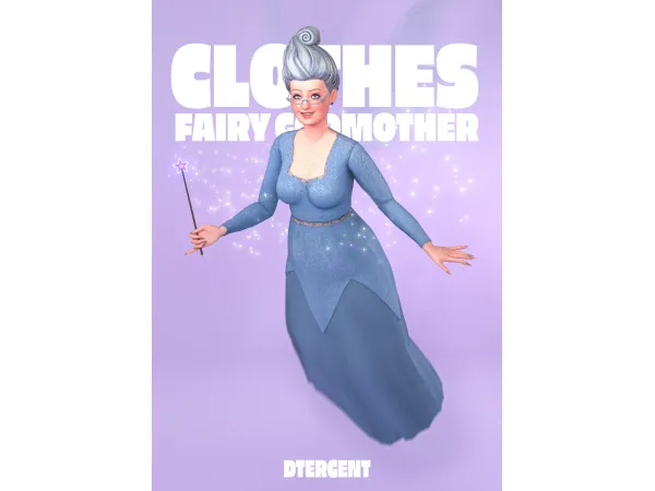 Sim: Fairy Godmother by Dtergent