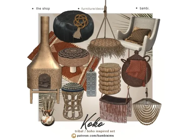 Alpha koko - The Sims 4 Custom Content