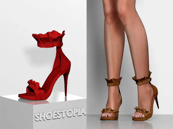 Alpha Vox High Heels - The Sims 4 Custom Content