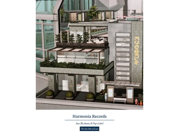 Harmonia Records - San Myshuno by TheSimSideofLuca