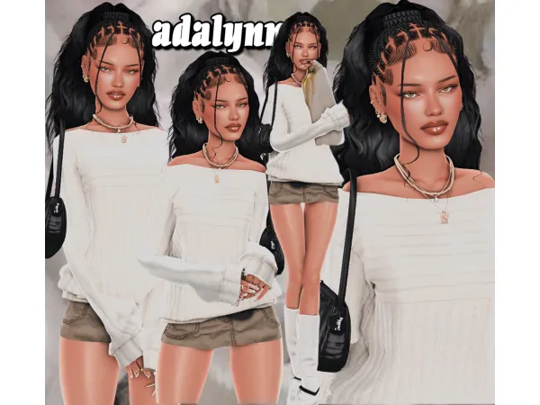Alpha adalynn by simstry - The Sims 4 Custom Content