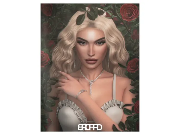 Alpha ROSITA COLLECTION FEAT OFF LINE BERGDORFVERSE by bradfordsims - The Sims 4 Custom Content
