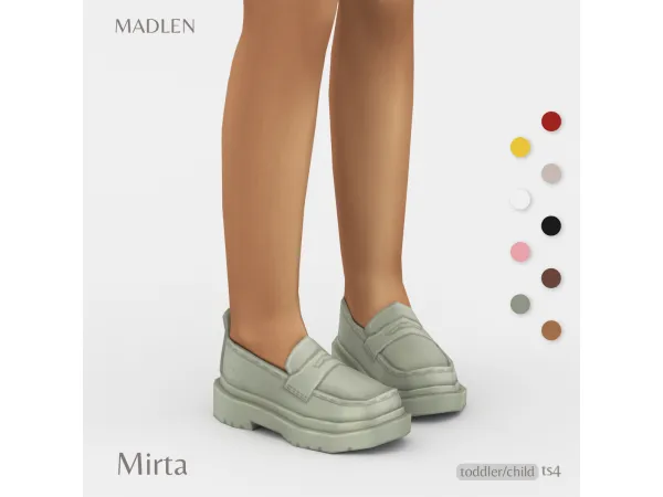 Maxis Match Mirta Shoes by Madlen - The Sims 4 Custom Content