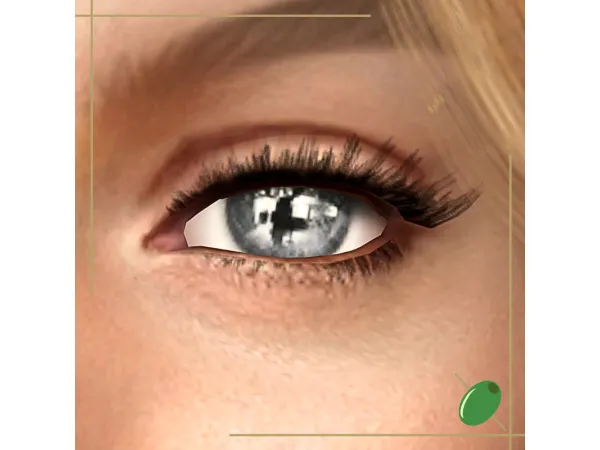 Alpha Velma 3D Lashes - The Sims 4 Custom Content