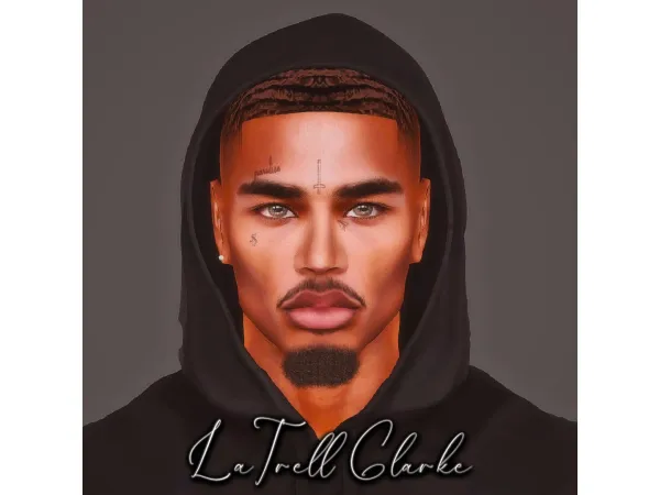 Alpha LaTrell Clarke by ninisplanet - The Sims 4 Custom Content