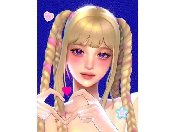 Maxis Match N IDOL EYES by n700000 - The Sims 4 Custom Content