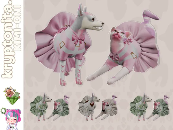 Mix Cat Dog Madame - The Sims 4 custom content