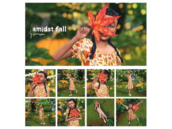 Mix u2018amidst fallu2019 by simmireen - The Sims 4 Custom Content
