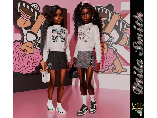 Alpha VIP 392 by SmithMila - The Sims 4 Custom Content