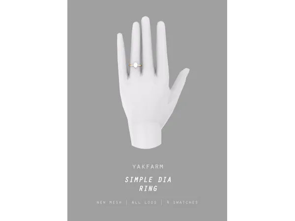 Simple Diamond Ring by Simple Diamond Ring