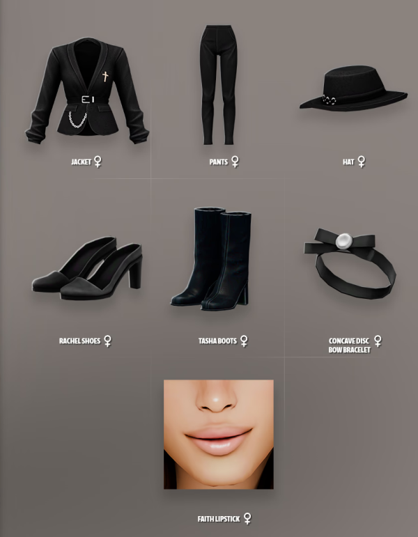 Maxis Match AMBER SET by modcollective - The Sims 4 Custom Content